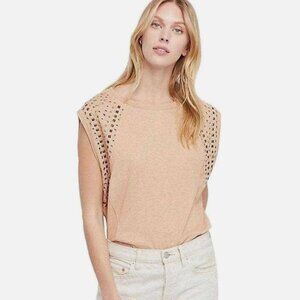 We the Free Free People Shooting Stars Studded Top